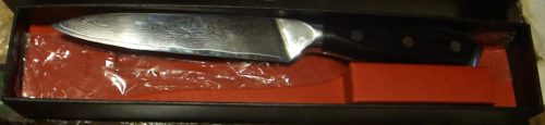 Ume Damascus kitchen knives photo review